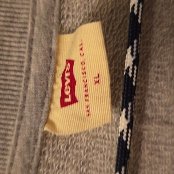 LEVIS BRAND SIGNATURE WOMEN'S GRAY SWEATSHIRT SIZE XL - Picture 5 of 14